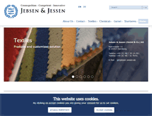 Tablet Screenshot of jebsen-jessen.de